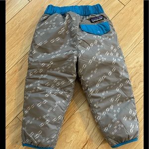 Patagonia Baby Reversible Tribbles Pants 12-18 months